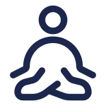 Meditation SVG Icon